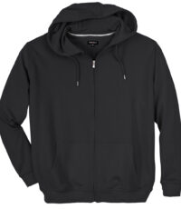 Redfield grote maat hoodie sweatvest zwart