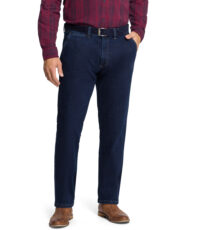 Pioneer grote maat chino stretch jeans donkerblauw Robert
