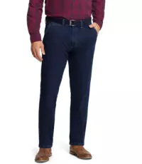 Pioneer grote maat chino stretch jeans donkerblauw Robert