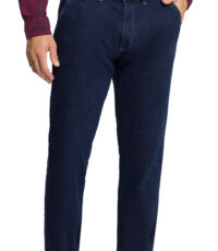 Pioneer grote maat chino stretch jeans donkerblauw Robert