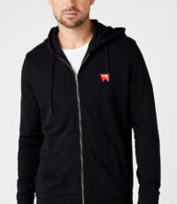 Wrangler grote maat hoodie zwart