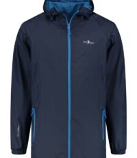 Blue Wave grote maat regenjack blauw