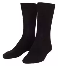 Adamo grote maat stretch sokken zwart