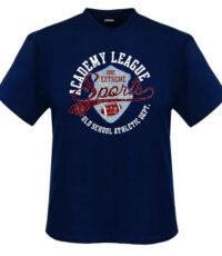 Adamo grote maat t-shirt donkerblauw Academy leaque