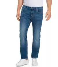 Pioneer grote maat stretch jeans blauw light used Rando