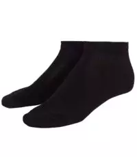 Adamo grote maat stretch sneaker sokken zwart