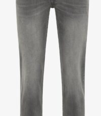 Mustang lengte maat stretch jeans stonewashed donkergrijs Washington