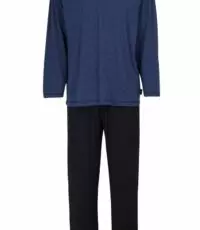 Ceceba grote maat pyjama blauw v-hals