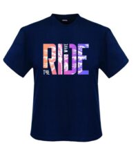Adamo grote maat t-shirt blauw Ride