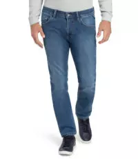 Pioneer lengte maat stretch jeans blue light used Eric