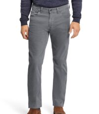 Pioneer grote maat stretch jeans grijs model Peter