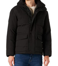 Wrangler winter parka jack zwart