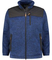 Blue Wave mouwlengte7 fleece jack blauw