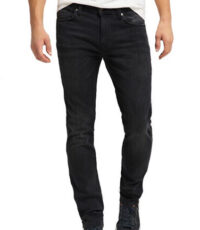 Mustang lengte maat stretch jeans stonewashed zwart Washington