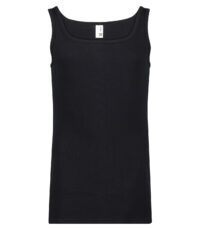 Adamo grote maat singlet onderhemd zwart