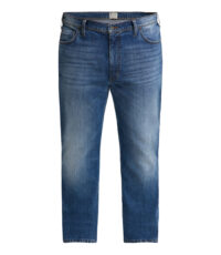 Grote maat Mustang jeans stonewashed light used