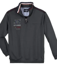 Redfield grote maat sweater middengrijs Maritime