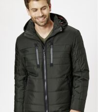 Redpoint extra lange mouw winter jack zwart afneembare capuchon mouwlengte 75cm