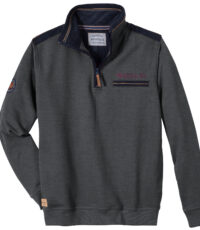Redfield grote maat sweater donkergrijs greenland