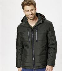 Redpoint grote maat winter jack zwart afneembare capuchon.