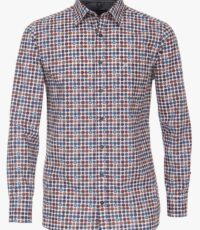 Casa Moda overhemd lange mouw grote maat fantasie motief