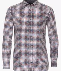 Casa Moda overhemd lange mouw grote maat fantasie motief