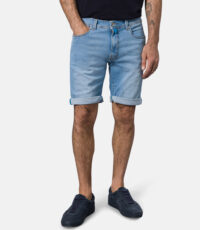 Pierre Cardin stretch korte jeans light stone washed futureflex