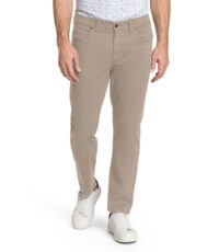 Pioneer grote maat casual stretch jeans beige structuurtje model Thomas
