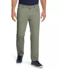 Pierre Cardin grote maat futureflex stretch jeans lichtgroen comfort fit Antibes