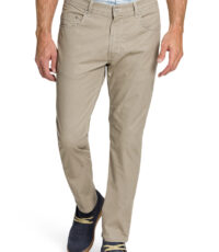 Pioneer lengte maat mega flex stretch jeans beige