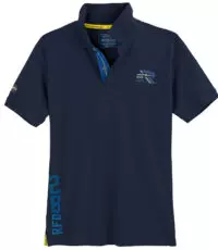 Redfield grote maat poloshirt korte mouw donkerblauw NYC