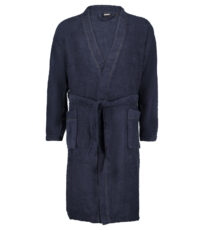 Adamo extra lange badjas donkerblauw