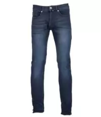 Pierre Cardin lengte maat futureflex stretch jeans dark blue light used Antibes