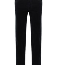 Mustang stretch 5 pocket ribcord jeans zwart