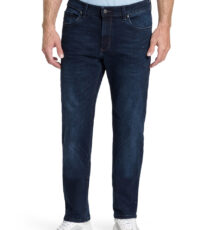 Pioneer grote maat stretch jeans donkerblauw light used model Thomas