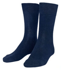 Adamo grote maat stretch sokken blauw