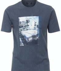 Casa Moda t-shirt grote maat blauw Florida Southern Most