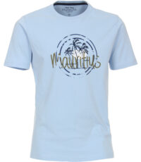 Redmond t-shirt korte mouw blauw Mauritius