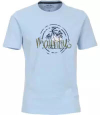 Redmond t-shirt korte mouw blauw Mauritius