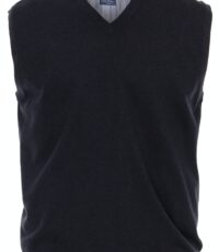 Redmond grote maat v-hals spencer blauw