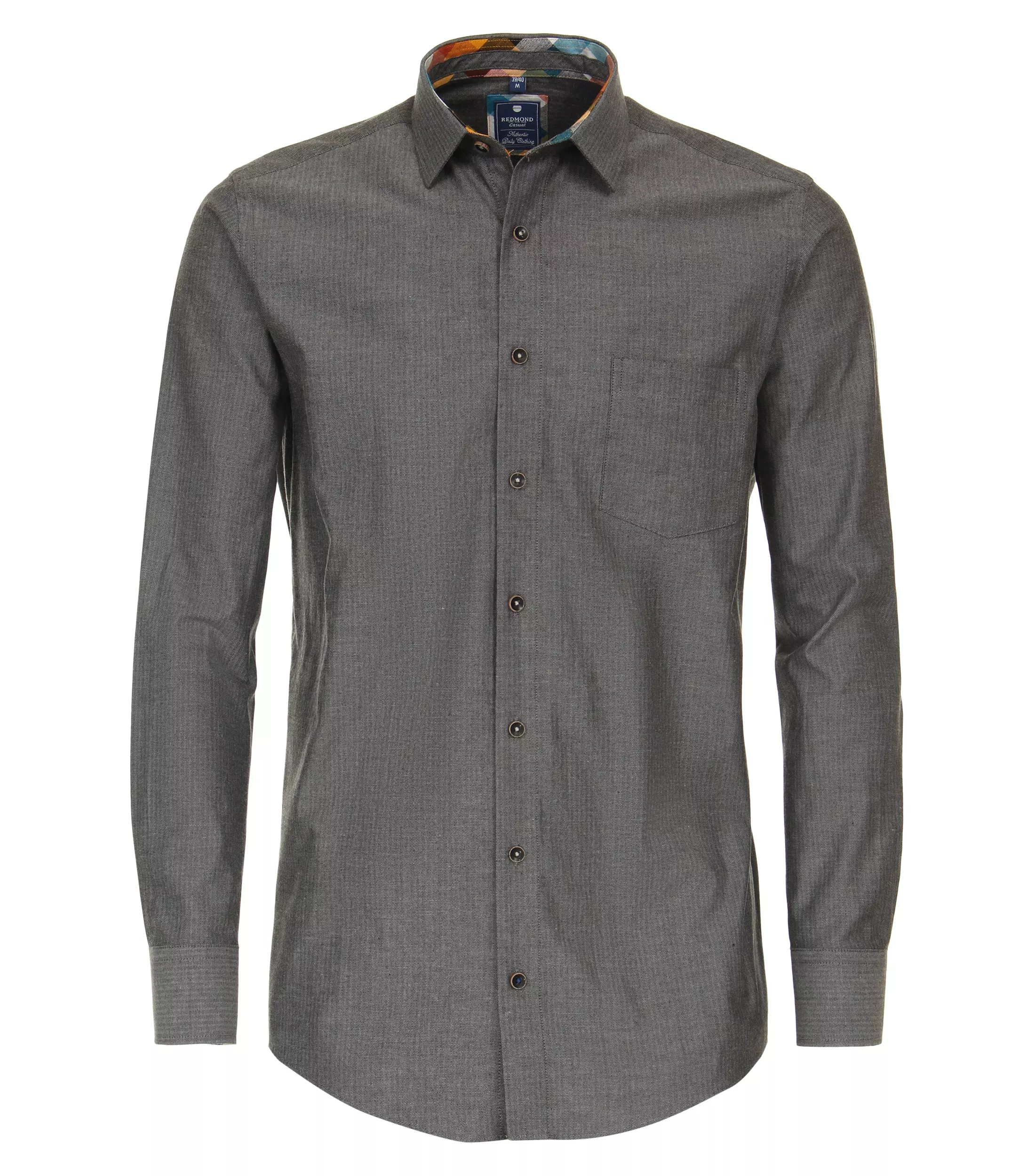 COOFANDY Herenhemd met lange mouwen casual opstaande kraag linnen hemd zomer button down katoenen shirts voor heren blauw L, hemelsblauw