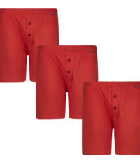 Adamo grote maat boxershorts rood