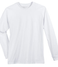 Redfield t-shirt lange mouw grote maat uni wit