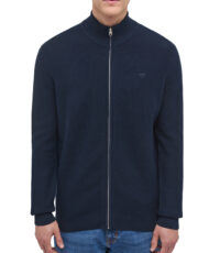 Mustang grote maat vest donkerblauw