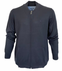 Sailing Comp. grote maat gebreid vest donkerblauw