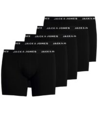 Jack & Jones 5 stuks stretch boxershort's zwart