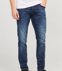 Jack & Jones grote maat stretch jeans dark stone washing