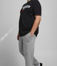 Jack & Jones joggingbroek lichtgrijs