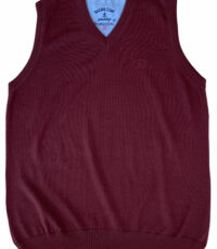 Sailing Comp. grote maat spencer bordeauxrood 50% wol en 50%acryl