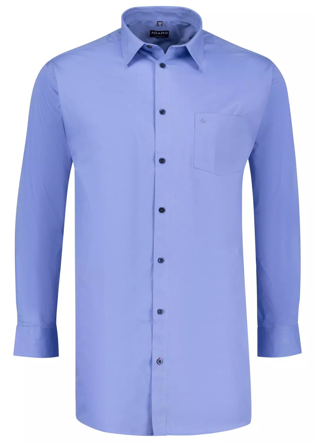 Mann JACK & JONES Effen Grote Maten Hemd Basis Lange Mouw Shirt Uni Zakelijk JJEOXFORD, Colour:Blue, Size:8XL